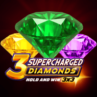 3 Supercharged Diamonds: Hold and Win